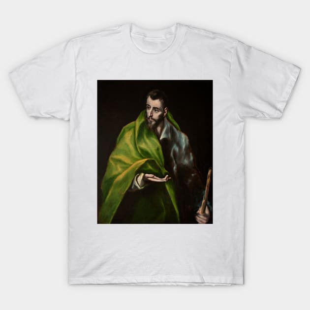 St. James the Greater by El Greco T-Shirt by Classic Art Stall